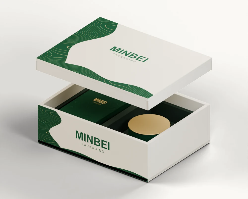 Custom Rigid Gift Boxes — illustrative packaging render